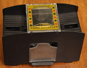 automatic card shuffler