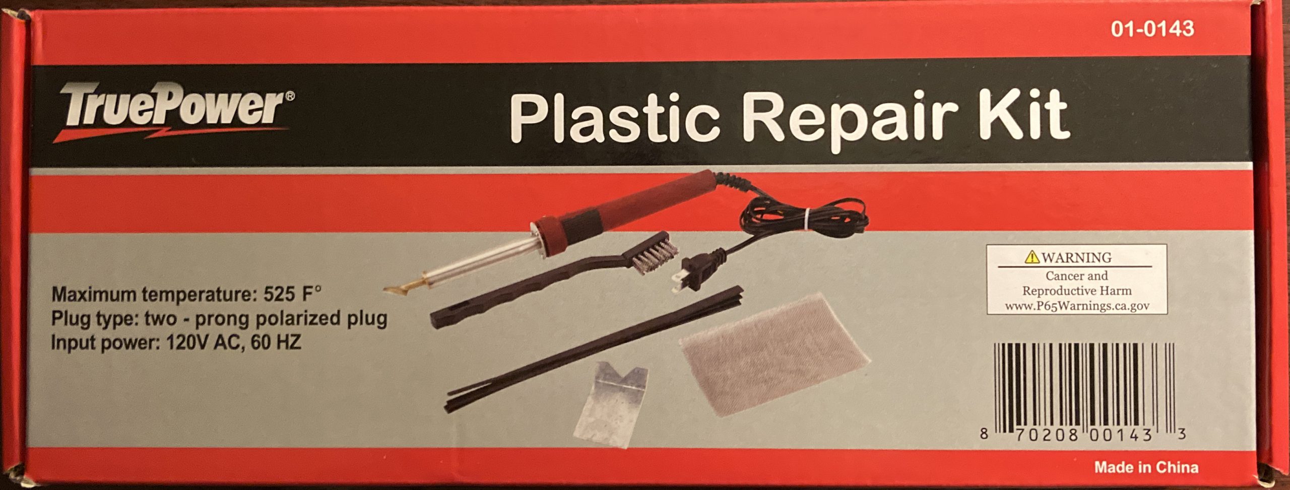 Plastic Repair Kit