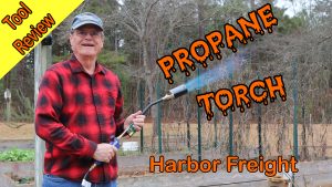 Harbor Freight Propane Torch weed killer with Trigger Start